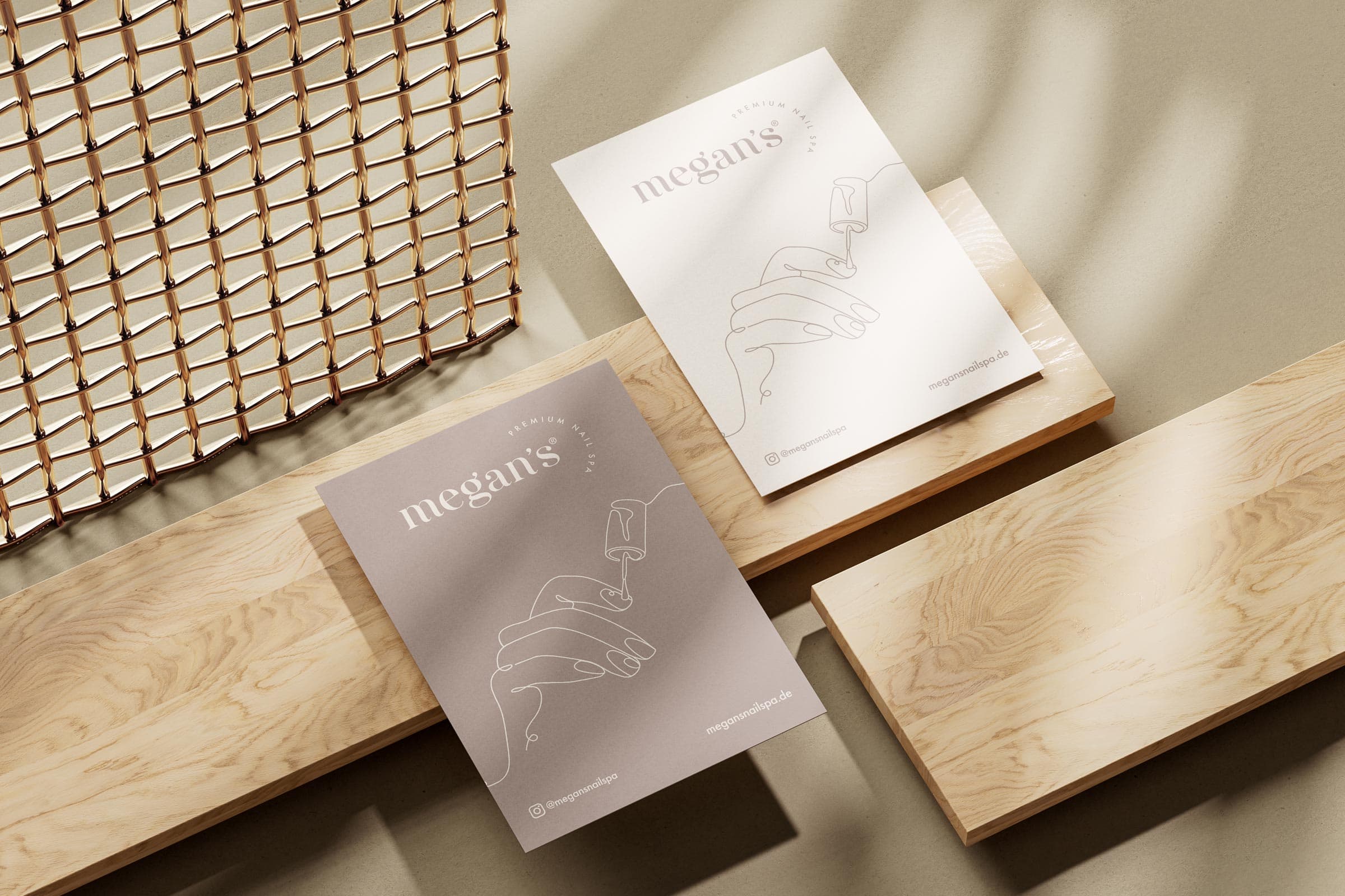 Megan’s Nail Spa – Rebranding